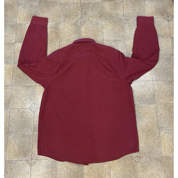 Coleman Shirt Men’s Size Large Red Flannel Button Down Outdoor Camping Casual - Picture 4 of 12